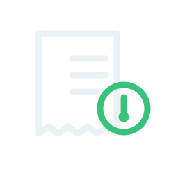 Ícone cobrança indevida